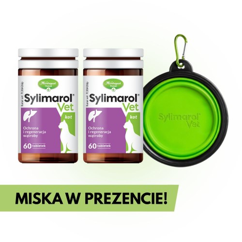 zestaw sylimarol vet kot z miską w prezencie
