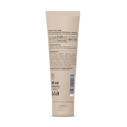 NaturGlam® Krem do rąk Malina 100 ml