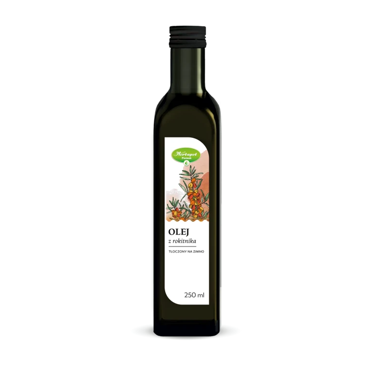 Olej z rokitnika tłoczony na zimno 250 ml