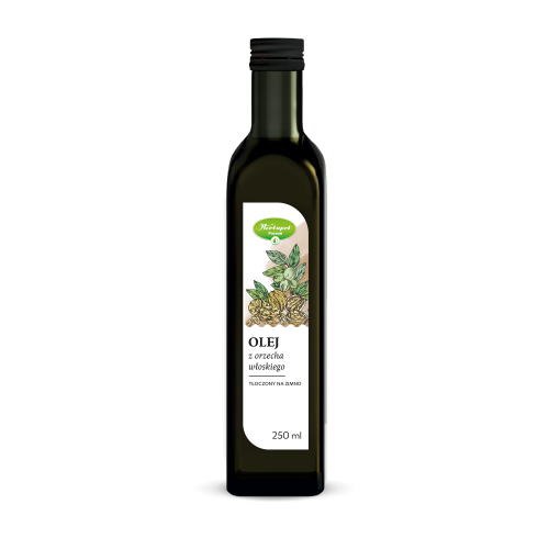 Olej z orzecha włoskiego tłoczony na zimno 250 ml