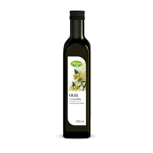 Olej z wiesiołka tłoczony na zimno 250 ml