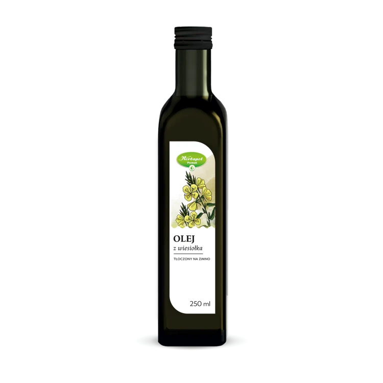 Olej z wiesiołka tłoczony na zimno 250 ml