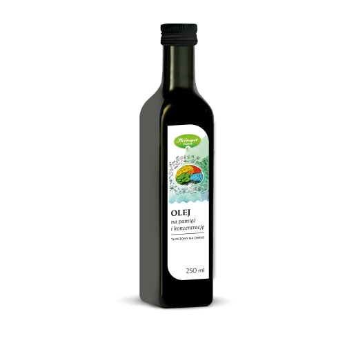 Olej na pamięć i koncentrację 250 ml