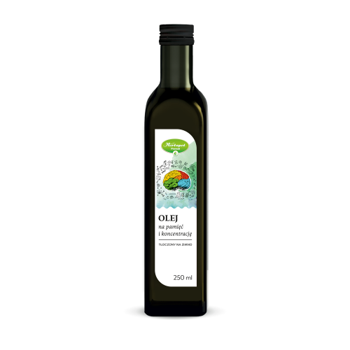 Olej na pamięć i koncentrację 250 ml