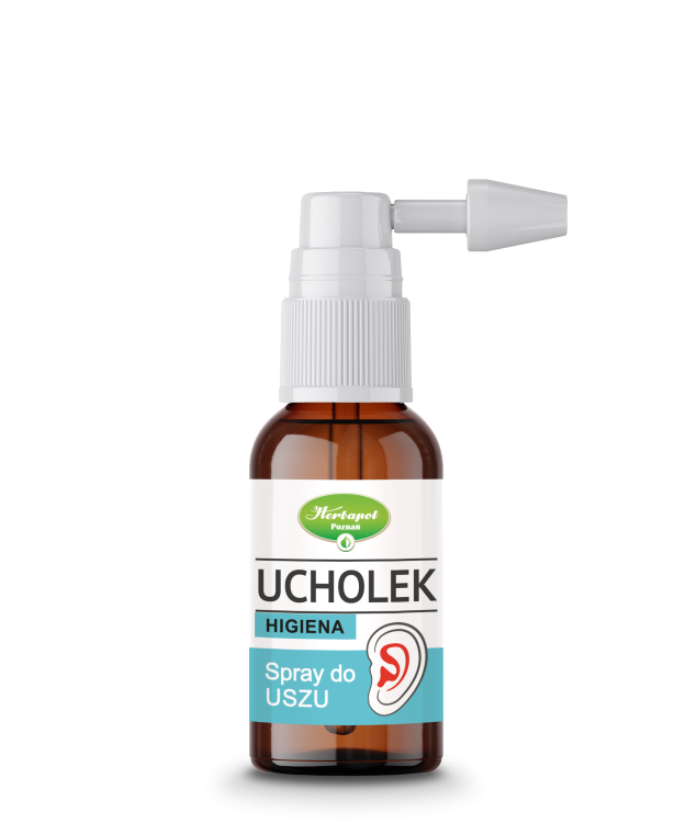 Ucholek Higiena spray do usuwania woskowiny usznej 30 ml