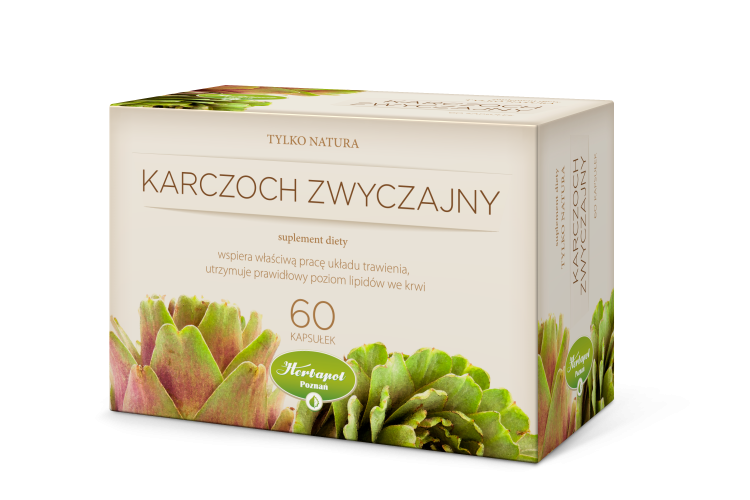 Karczoch Zwyczajny Tylko Natura - W kapsułkach