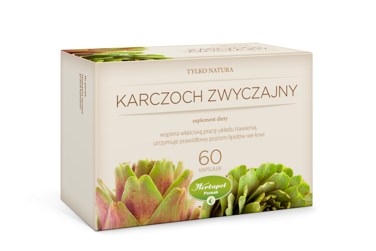 Karczoch Zwyczajny Tylko Natura - W kapsułkach