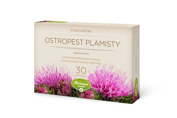 Ostropest Plamisty Tylko Natura - Na wątrobę, kapsułki