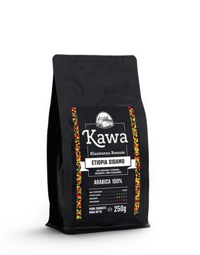 BONUM Etiopia Sidamo Kawa ziarnista 250g