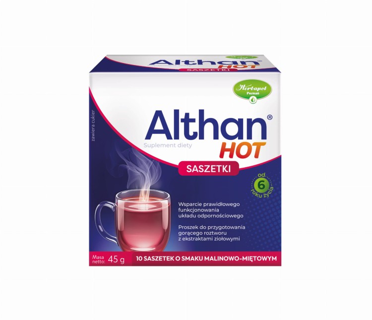 Althan hot saszetki 10 szt. 45g