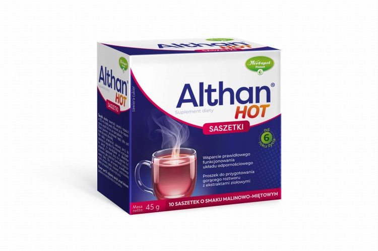 Althan hot saszetki 10 szt. 45g