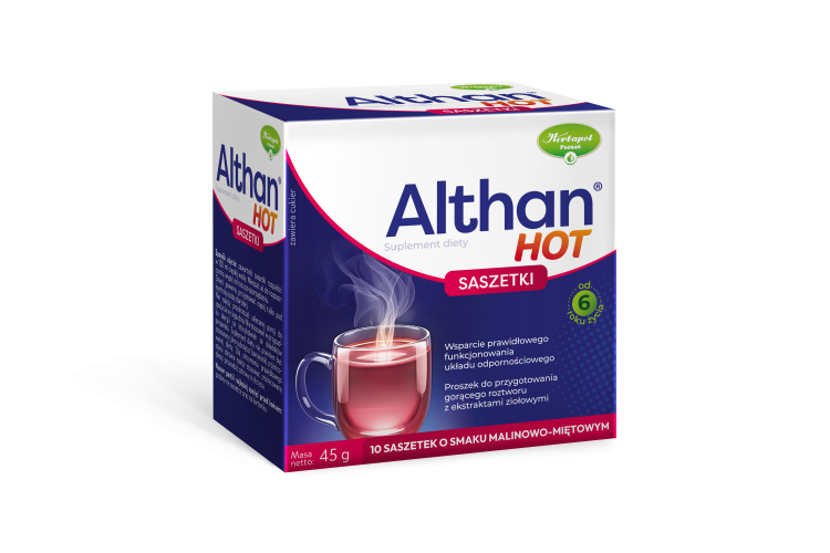 Althan hot saszetki 10 szt. 45g