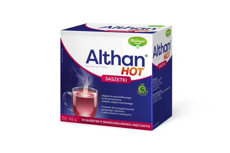 Althan hot saszetki 10 szt. 45g