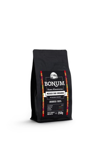 BONUM Mexico Organic Blue Skull Kawa ziarnista 250g