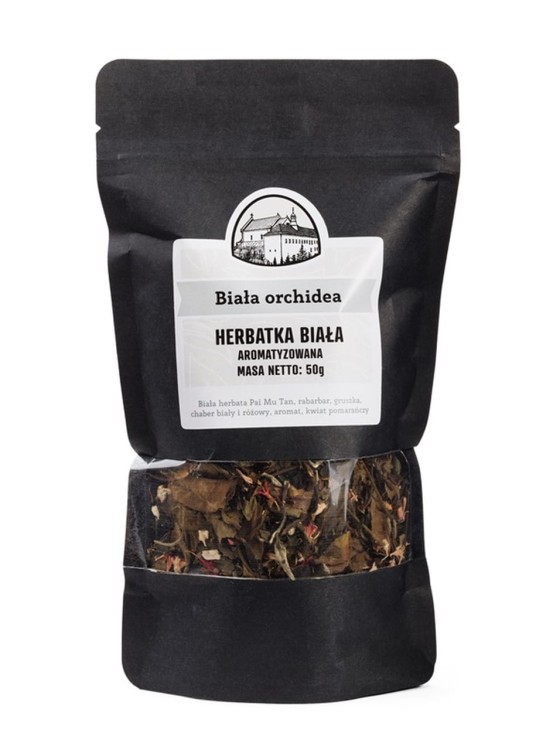 Herbatka Biała Aromatyzowana Biała Orchidea 50g