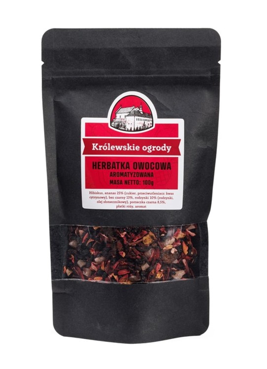Herbatka Owocowa Aromatyzowana Królewskie Ogrody 100g