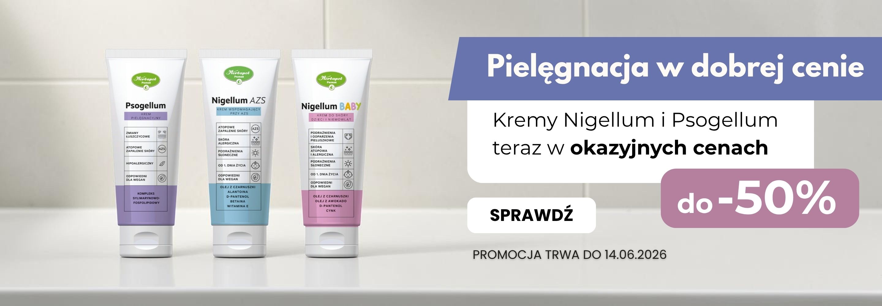 Darmokosmetyki od Herbapol Poznań nawet do -50%